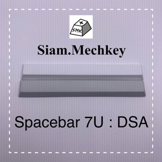 พร้อมส่ง ของแท้ 2สี Spacebar 7U : DSA Profile Keycap คุณภาพดี PBT คีย์แคปเปล่า Mechanical Keyboard