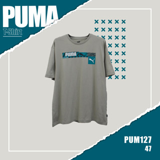 เสื้อยืดเเขนสั้น   PUMA (TSM-PUM-127) ผ้านิ่มใส่สบาย ระบายอากาศดี ใส่ได้ทั้งชายและหญิง