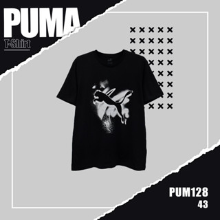 เสื้อยืดเเขนสั้น PUMA (TSM-PUM-128) ผ้านิ่มใส่สบาย ระบายอากาศดี ใส่ได้ทั้งชายและหญิง