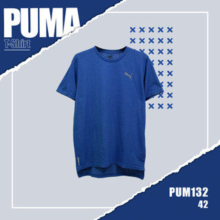 เสื้อยืดเเขนสั้น   PUMA (TSM-PUM-132) ผ้านิ่มใส่สบาย ระบายอากาศดี ใส่ได้ทั้งชายและหญิง