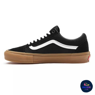 [ของแท้ ส่งฟรี จากไทย] VANS SKATE OLD SKOOL - BLACK/GUM