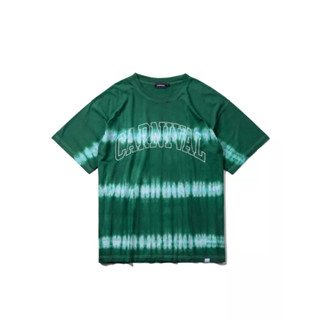 CARNIVAL CNVBASICSS23T003GR COLLEGE TIE-DYE T-SHIRT GREEN