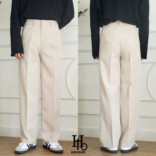 กางเกงสแล็คทรงกระบอกกลาง รุ่น MUJI PANTS