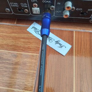 สายสัญาณ  Digital Coaxial 75 Ohm Canare LV-61S   (MADE IN JAPAN)   แบบ 1 เส้นสำหรับสัญญาณ Digital เท่านั้น