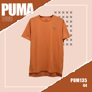 เสื้อยืดเเขนสั้น   PUMA (TSM-PUM-135) ผ้านิ่มใส่สบาย ระบายอากาศดี ใส่ได้ทั้งชายและหญิง