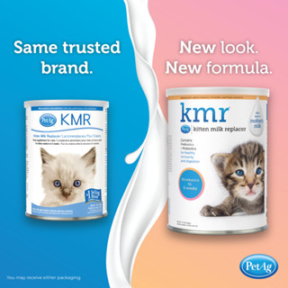 PetAg KMR powder นมผงสำหรับลูกแมว 340g (1 กระป๋อง)