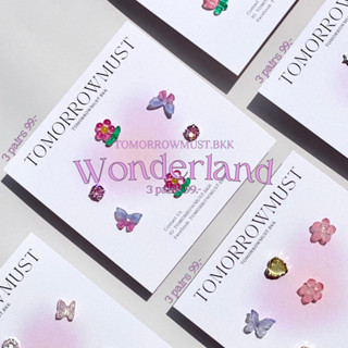 🦋✨💕wonderland set earring silver925💕✨🦋