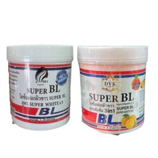 โลชั่นฟอกผิวขาว SUPER BL &amp;สูตรเข้มข้น 3 in 1 ขนาด 1 กิโลกรัม สูตรSUPER WHITE X5