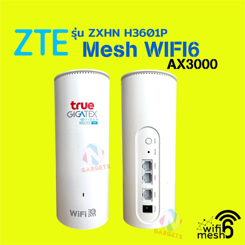 MESH ZTE  ZXHN H3601P WIFI6 AX3000