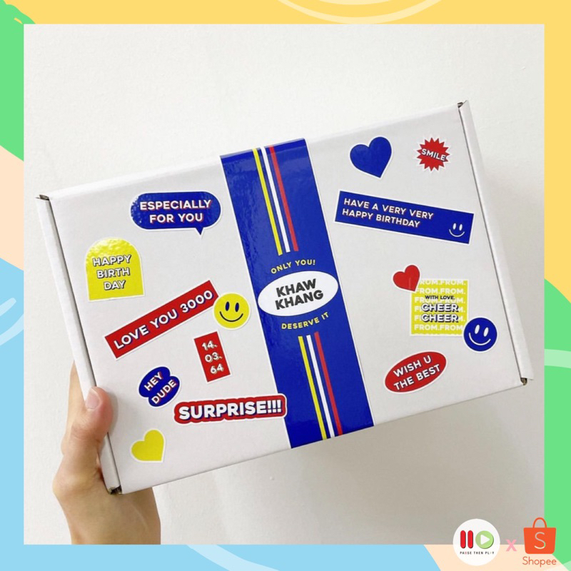 ⭐️ลด 25%⭐️โค้ด •25XTRA24• กล่องของขวัญ ระบุชื่อได้ Customized Gift Box Packaging