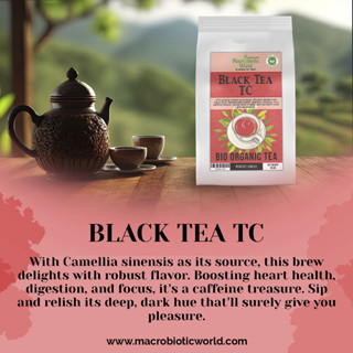 Organic/Bio Black Herb Tea TC | ชาดำ 50g