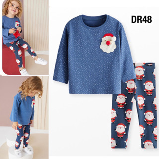 ชุดเซ็ต Brand Little Maven ชุดเสื้อยืดแขนยาว+กางเกงเลกกิ้ง ผ้านิ่มใส่สบาย DR48