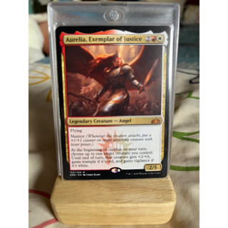 การ์ด MTG Aurelia, Exemplar of Justice Magic the gathering EDH รุ่น GRN สภาพ Nm