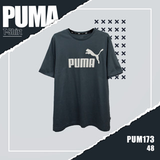 เสื้อยืดเเขนสั้น   PUMA (TSM-PUM-173) ผ้านิ่มใส่สบาย ระบายอากาศดี ใส่ได้ทั้งชายและหญิง