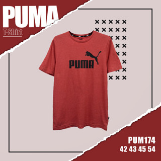  เเขนสั้น   PUMA (TSM-PUM-174) ผ้านิ่มใส่สบาย ระบายอากาศดี ใส่ได้ทั้งชายและหญิง