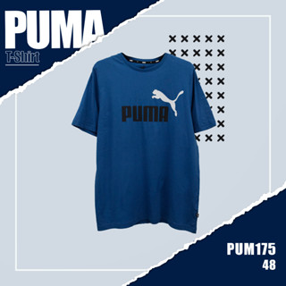 เสื้อยืดเเขนสั้น   PUMA (TSM-PUM-175) ผ้านิ่มใส่สบาย ระบายอากาศดี ใส่ได้ทั้งชายและหญิง