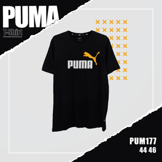 เสื้อยืดเเขนสั้น   PUMA (TSM-PUM-177) ผ้านิ่มใส่สบาย ระบายอากาศดี ใส่ได้ทั้งชายและหญิง