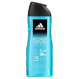 ADIDAS - Ice Dive Shower Gel Male (400 ml.) ผลิตภัณฑ์อาบน้ำและดูแลผิวกายสำหรับผู้ชาย