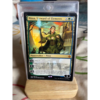 การ์ด MTG Nissa, Steward of Elements Magic the gathering EDH รุ่น AKH สภาพ Nm