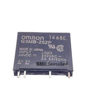 G3Mb - 202P Pcb Solid State Relay 2 A 250 V 5vdc 12vdc 24vdcอุปกรณ์ควบคุม