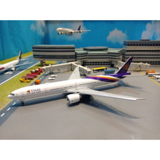 โมเดลเครื่องบิน JC Wings [XX4899A] 1:400 Thai Airways B777-300ER HS-TTA - Flap Down