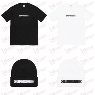 เสื้อยืด Supreme Motion Logo Tee &amp; หมวกบีนนี่ Beanie Motion logo