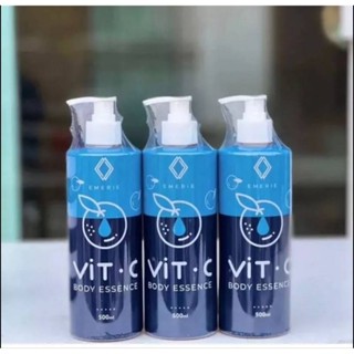 โลชั่น Vit c พัชชา EMERIE  Vit C Body Essence อีเมอรี่ วิทซี บอดี้ เอสเซ้นท์ ขนาด 500ml.