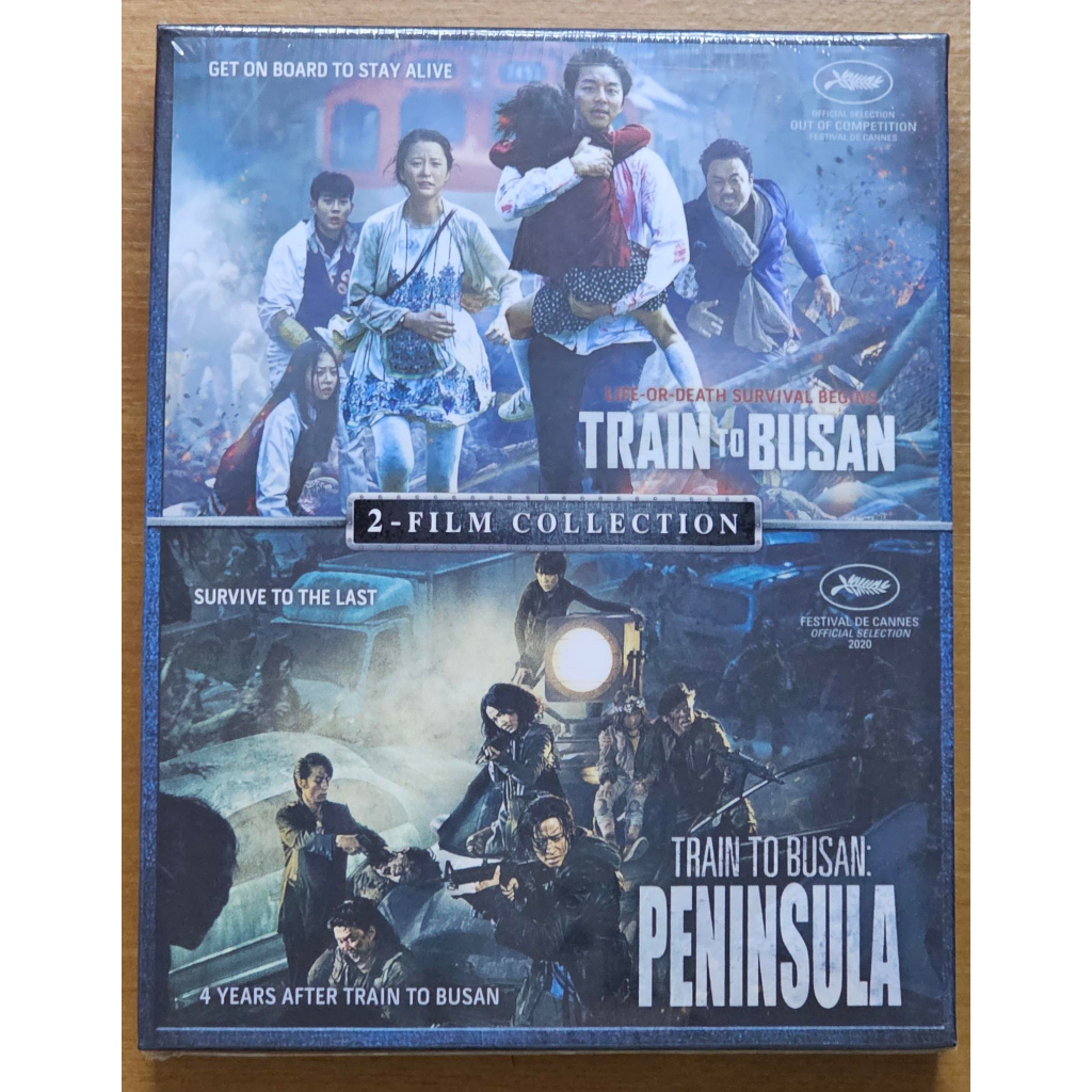 [Bluray แผ่นแท้] Train To Busan + Train To Busan:Peninsula (Box Set Blu ray 2 Disc) (มือหนึ่ง)