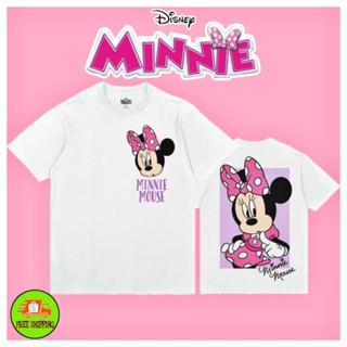 เสื้อDisney ลาย Minnie Mouse สีขาว ( MKX-071)