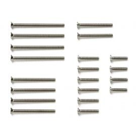 น๊อตเตเปอร์ (10-30mm) &lt;Tamiya 15510 - Stainless Steel Countersunk Screw Set (10/12/20/25/30mm)&gt;