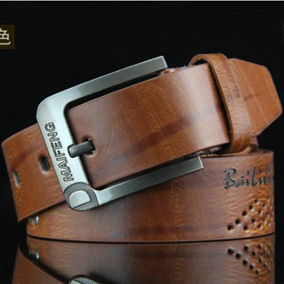 เข็มขัดหนังวัว เข็มขัดสําหรับผู้ชาย