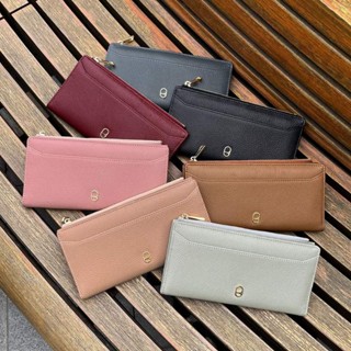 Slim Purse - กระเป๋าสตางค์หนังวัวใบยาว