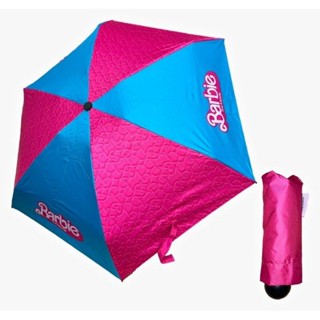 Barbie The Movie Foldable Umbrella ร่มบาร์บี้ พับได้