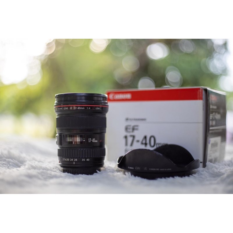 Lens Canon 17-40 F.4L USM สภาพสวย