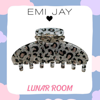 🍀พรีออเดอร์🍀 EMI JAY BIG EFFING CLIP IN SNOW LEOPARD