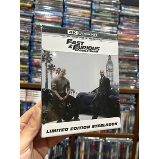 Fast&amp;Furious Hobbs&amp;Shaw : 4K Ultra HD + Blu-ray กล่องเหล็ก มีเสียงไทย บรรยายไทย