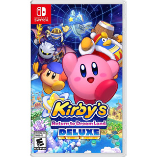 (พร้อมส่ง) แผ่นเกม KIRBY RETURN TO DREAM LAND DELUXE - NINTENDO SWITCH