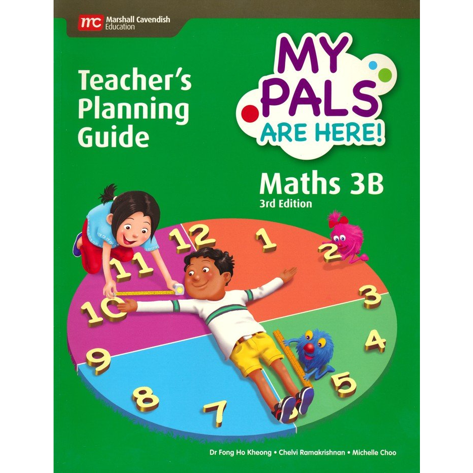 👩‍🏫 คู่มือครู 👨‍🏫 My Pals Are Here Maths Teacher's Planning Guide 3B (3rd Edition)
