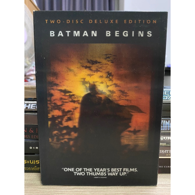 DVD : BATMAN - BEGINS. (2-disc ปก 3 มิติ)