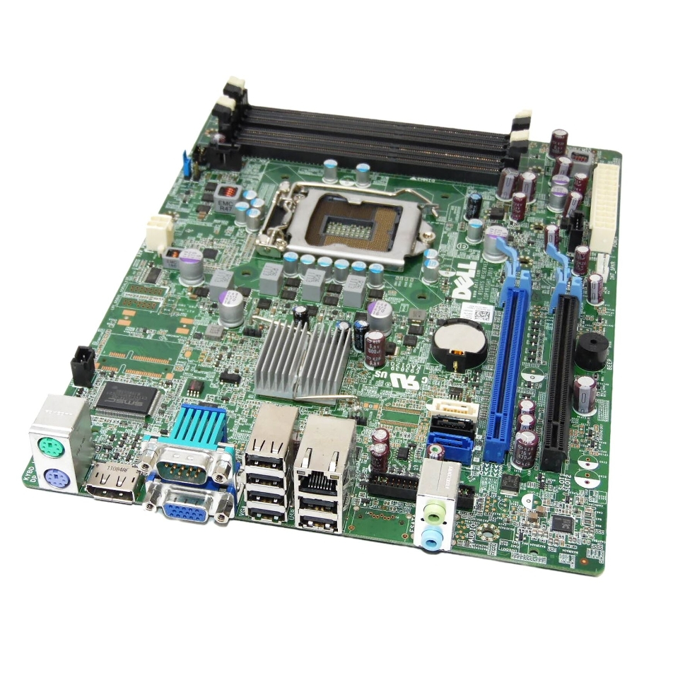 Mainboard มือสอง ตรงรุ่น Dell Optiplex 990 SFF รองรับ CPU Gen 2   LGA 1155 ใช้งานได้ปรกติ