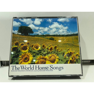 2   CD  MUSIC  ซีดีเพลง    THE WORLD HOME SONGS   ROGER WAGNER CHORALE    (B10K61)