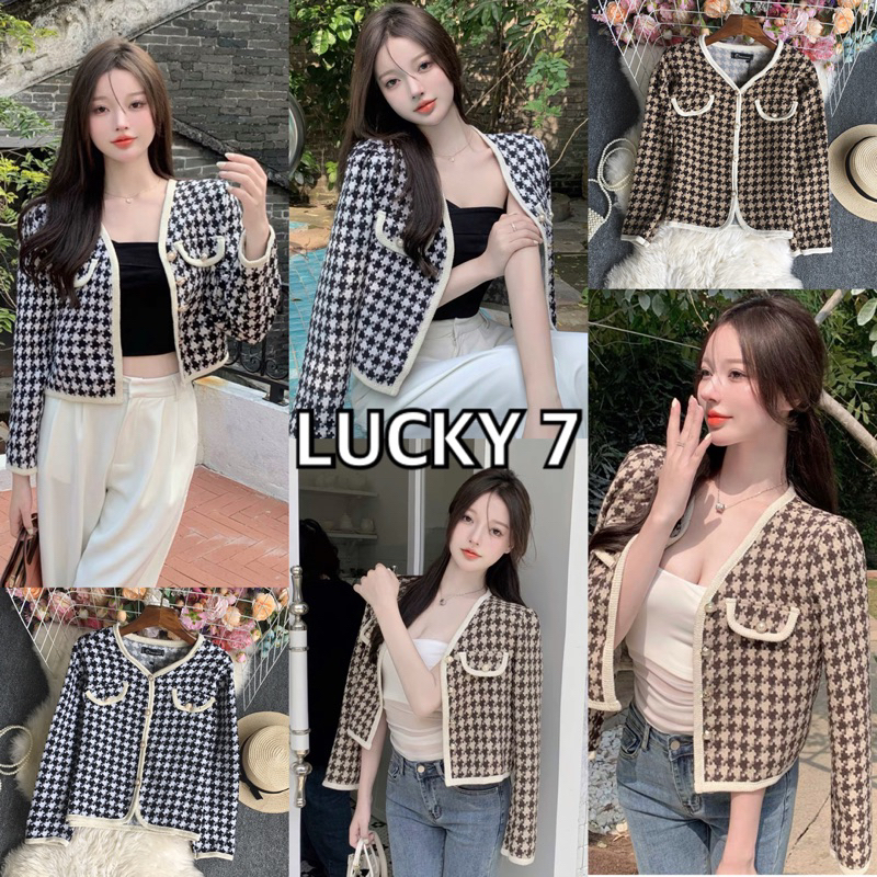 BY IRA (9287)Cardigan คาร์ดิแกนแต่งกระดุมมุก ดีเทลกระเป๋าหน้า ใส่แล้วโคเรียเกิร์ลสุด แมทซ์กับลุคไหนก็น่า