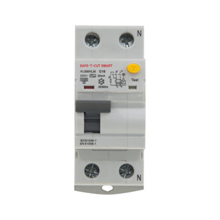 อุปกรณ์RCBO EU รุ่นAUB6HLM (1P+N) EU 30mA