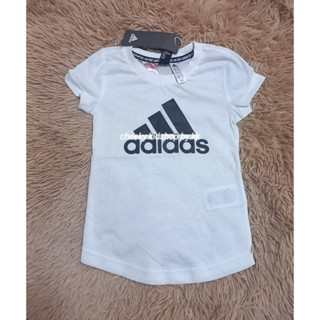 GU405  เสื้อยืดเด็กadidas สีส้ม สีขาว เสื้อออกกำลังกายเด็ก #พร้อมส่ง