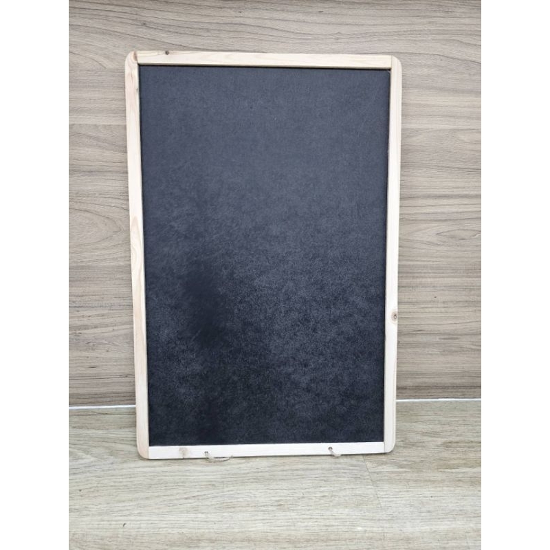 กระดานดำขอบไม้ขนาด40x60cm. - รูปที่ 3