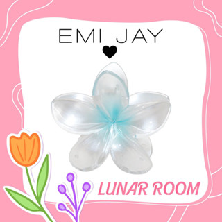 💙พร้อมส่ง💙 EMI JAY SUPER BLOOM CLIP IN AQUA PEARL