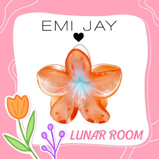 🧡พร้อมส่ง🧡 EMI JAY SUPER BLOOM CLIP IN NECTARINE PEARL