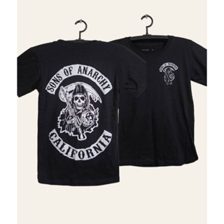 เสื้อ son of anarchy สกรีน หน้า หลัง