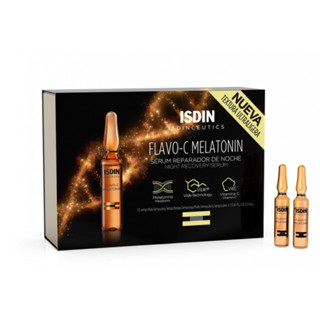 ISDIN FLAVO-C Melatonin Night Recovery Serum Ampoules 30*2 ML