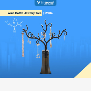 Vinaera เครื่องประดับขวดไวน์ Wine Bottle Jewelry Tree รุ่น MA04